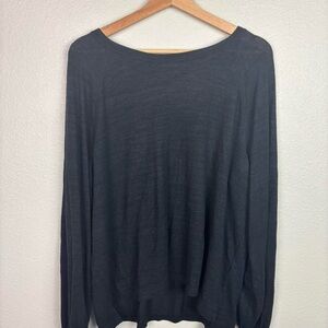 Abercrombie & Fitch Dark Charcoal Long Sleeve